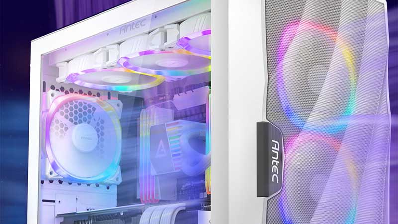 Antec Fusion 120 ARGB White (x3) - Case fan - LDLC | Holy Moley